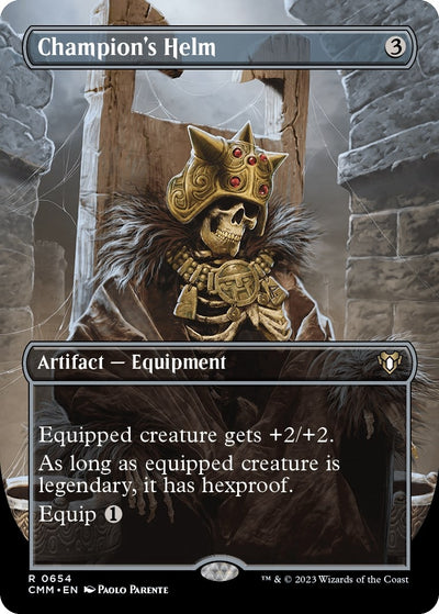 Champion's Helm (Borderless) (654) (CMM)