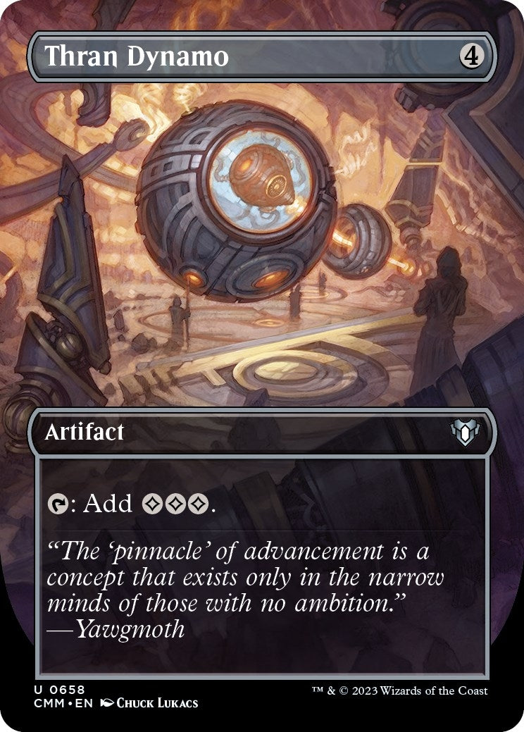 Image for Thran Dynamo (Borderless) (658) (CMM) - Magic: The Gathering
