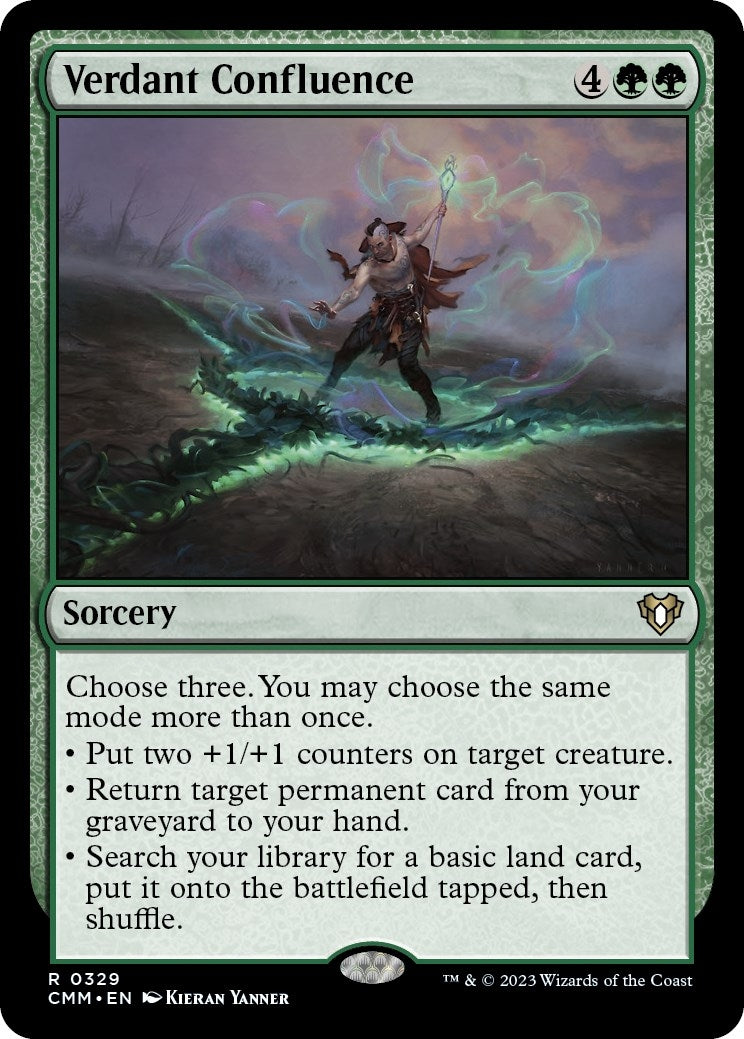 Image for Verdant Confluence (329) (CMM) - Magic: The Gathering