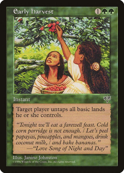 Early Harvest (MIR)
