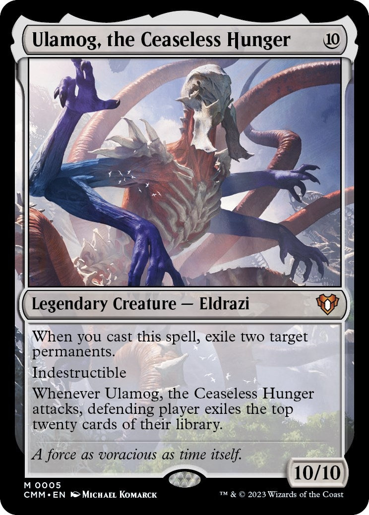 Image for Ulamog, the Ceaseless Hunger (5) (CMM) - Magic: The Gathering