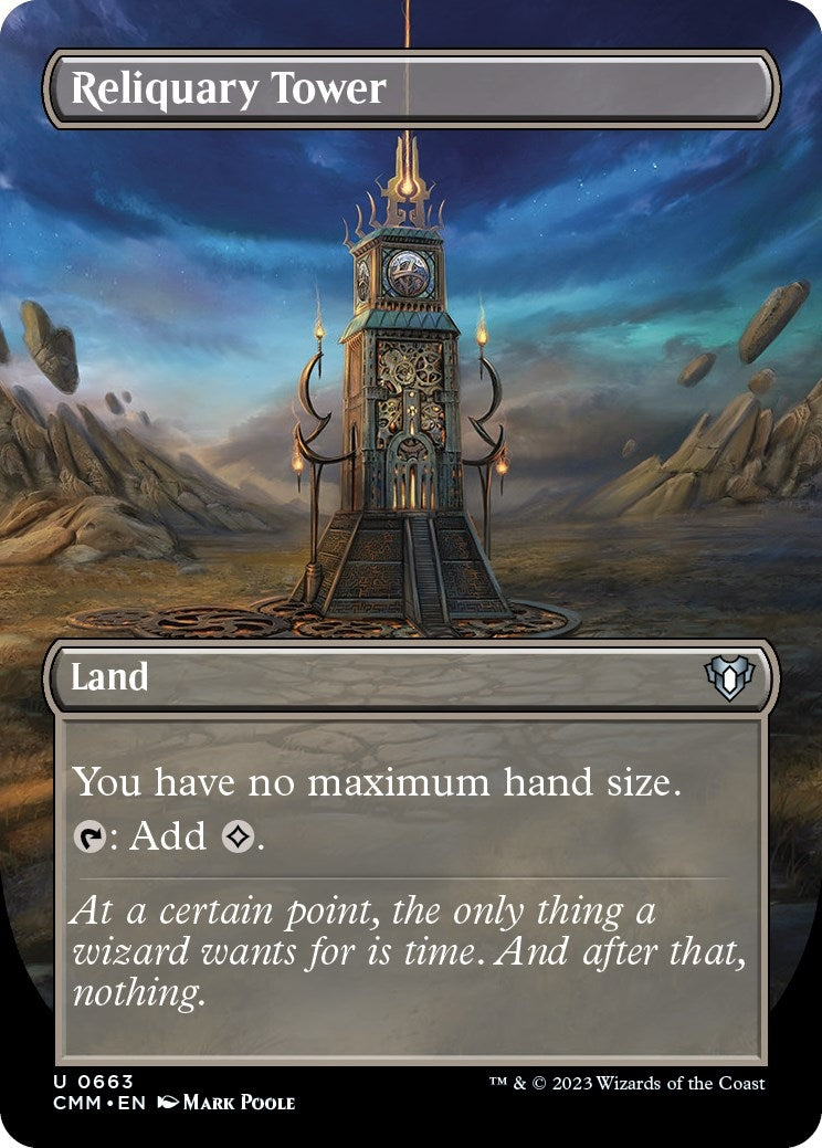 Reliquary Tower (Borderless) (663) (CMM) Japanese