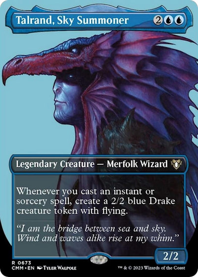 Talrand, Sky Summoner (Borderless) (673) (CMM)