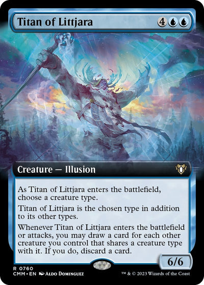 Titan of Littjara (Extended Art) (760) (CMM)