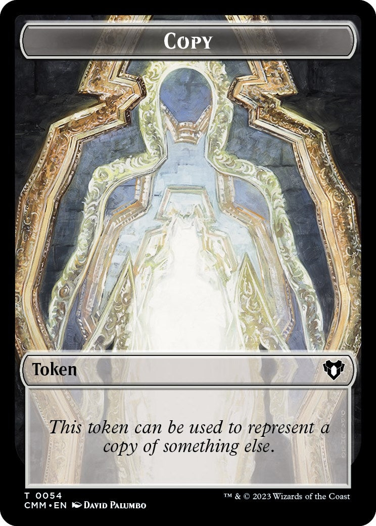 Image for Copy (0054) // Human Soldier Double-Sided Token (54 // 6) (CMM) - Magic: The Gathering