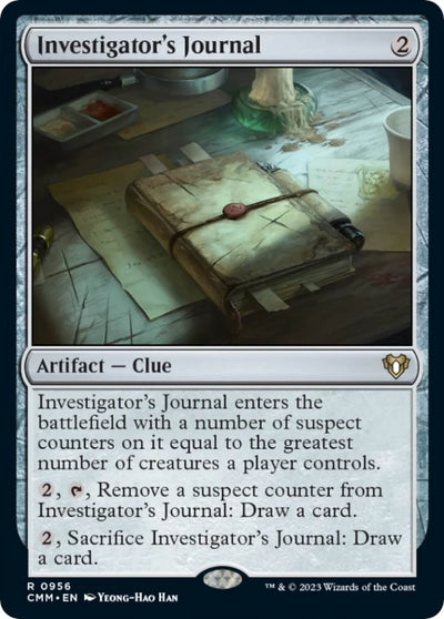 Investigator's Journal (956) (CMM)