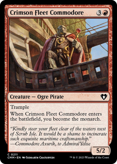 Crimson Fleet Commodore (211) (CMM)