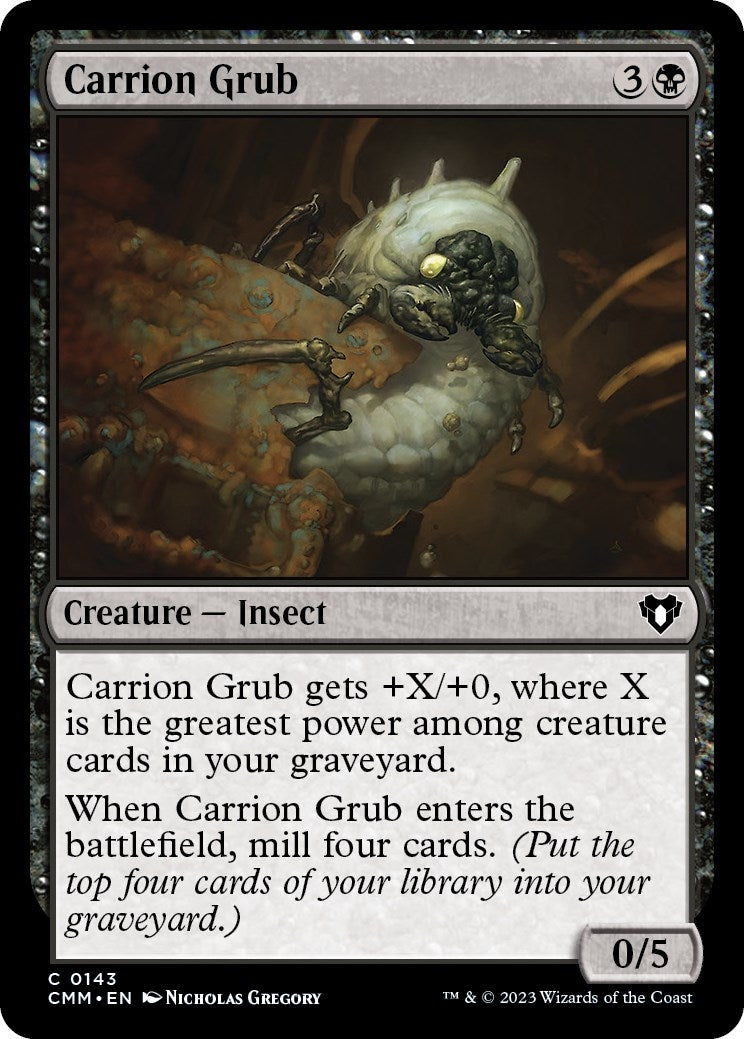 Image for Carrion Grub (143) (CMM) - Magic: The Gathering