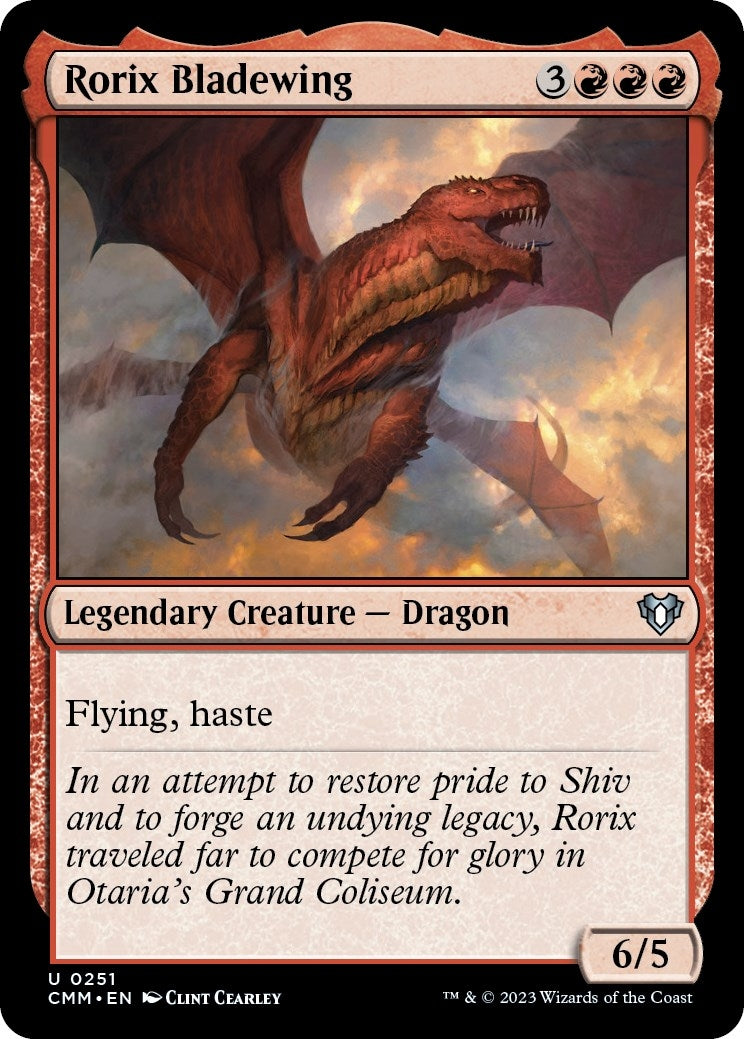 Image for Rorix Bladewing (251) (CMM) - Magic: The Gathering