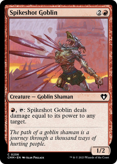 Spikeshot Goblin (256) (CMM)