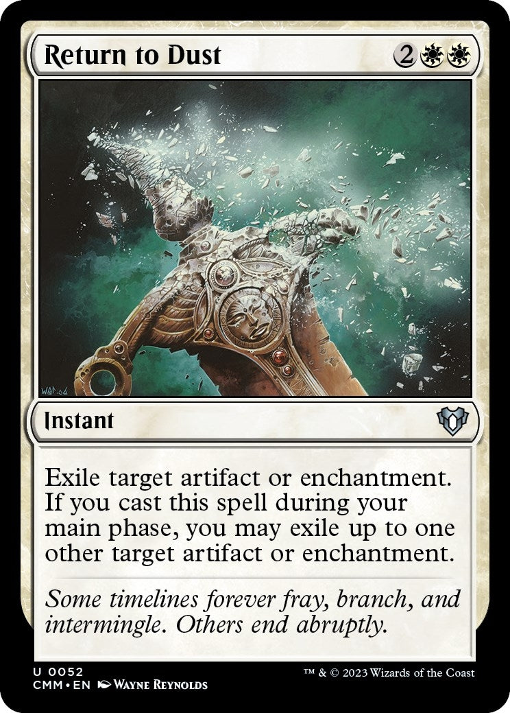 Image for Return to Dust (52) (CMM) - Magic: The Gathering