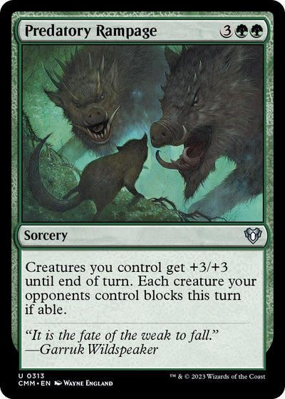 Predatory Rampage (313) (CMM)
