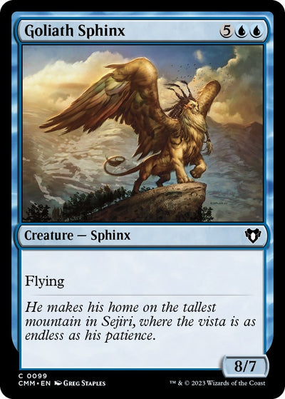 Goliath Sphinx (99) (CMM)