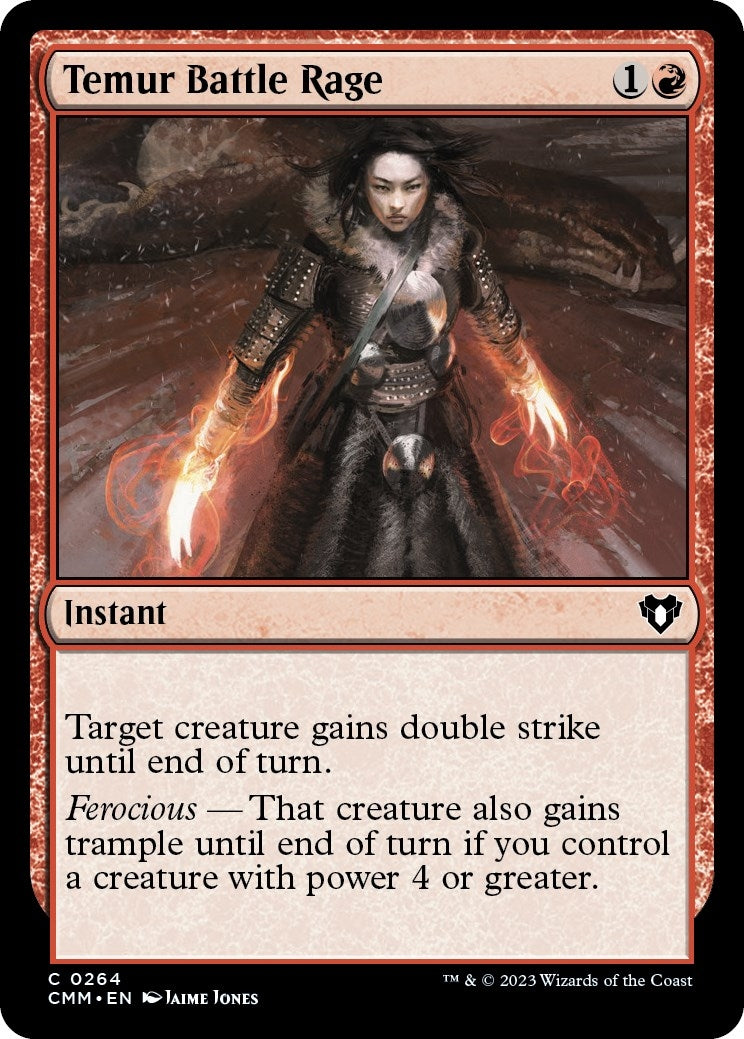 Temur Battle Rage (264) (CMM) Japanese