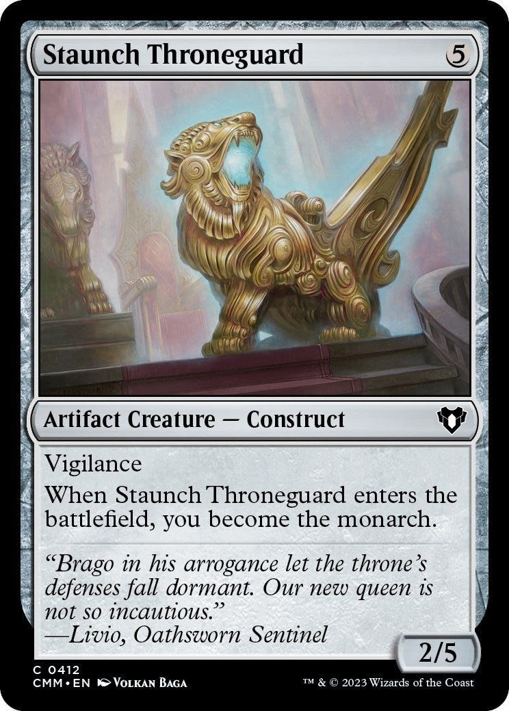 Staunch Throneguard (412) (CMM) Japanese