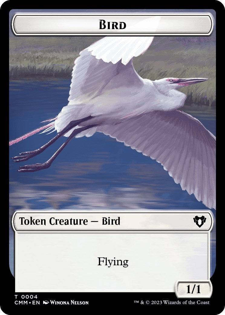 Image for Bird // Zombie (0013) Double-Sided Token (4 // 13) (CMM) - Magic: The Gathering