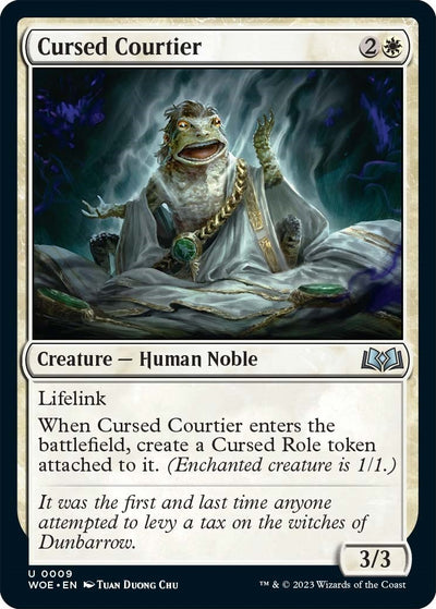 Cursed Courtier (9) (WOE)