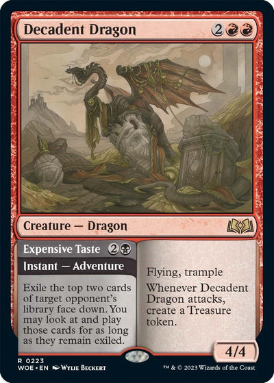 Decadent Dragon (223) (WOE)
