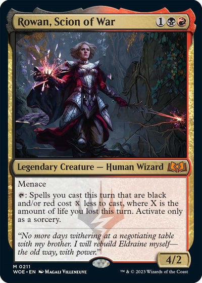 Rowan, Scion of War (211) (WOE)