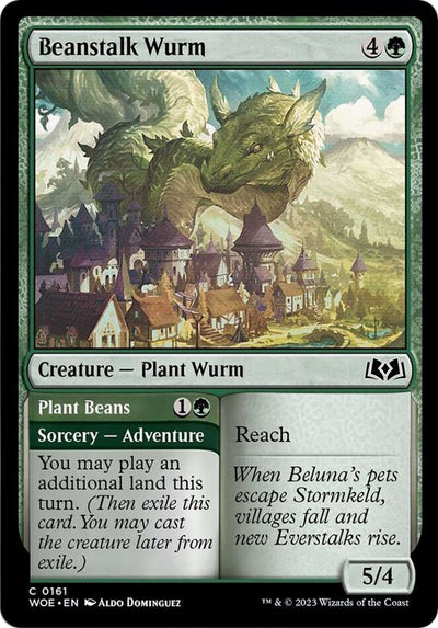 Beanstalk Wurm (161) (WOE)