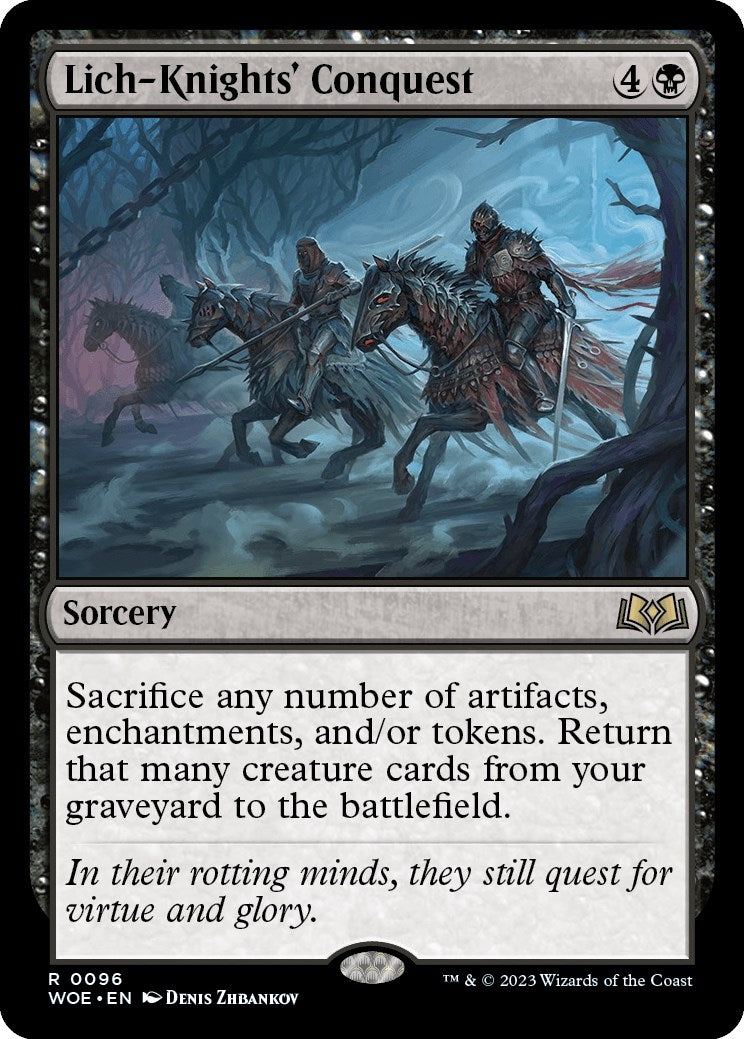 Image for Lich-Knights' Conquest (96) (WOE) - Magic: The Gathering