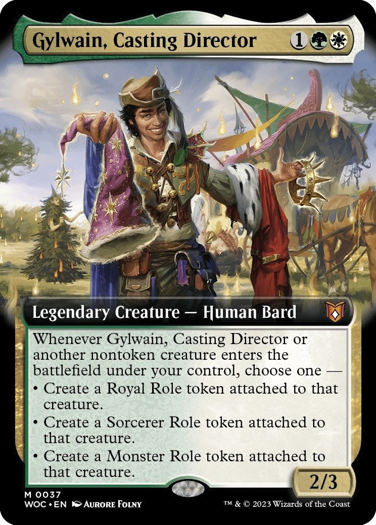 Image for Gylwain, Casting Director (Extended Art) (37) (WOC) - Magic: The Gathering