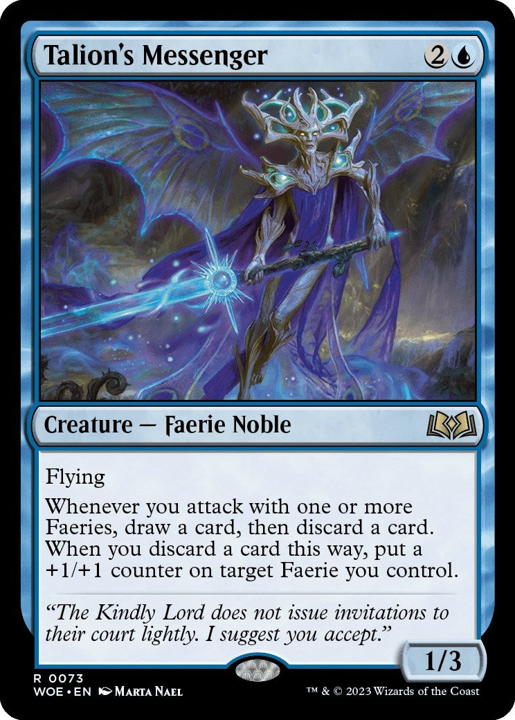 Image for Talion's Messenger (73) (WOE) - Magic: The Gathering