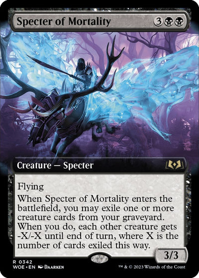 Specter of Mortality (Extended Art) (342) (WOE)