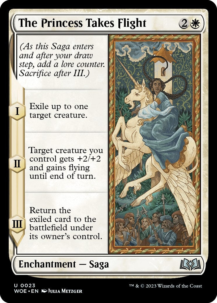 Image for The Princess Takes Flight (23) (WOE) - Magic: The Gathering