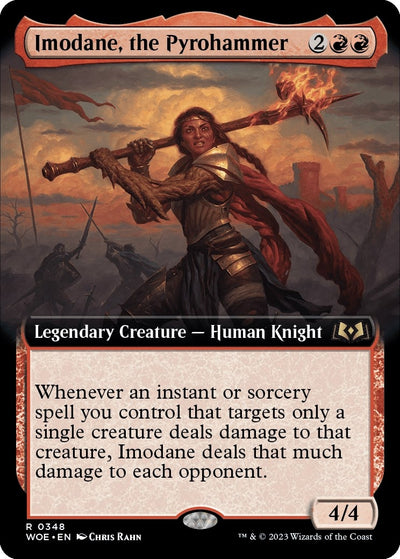 Imodane, the Pyrohammer (Extended Art) (348) (WOE)