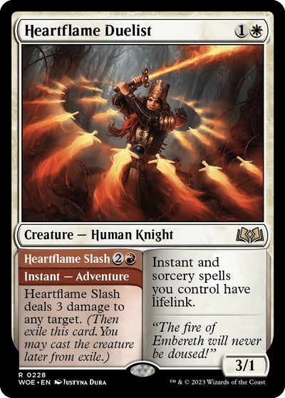 Heartflame Duelist (228) (WOE)