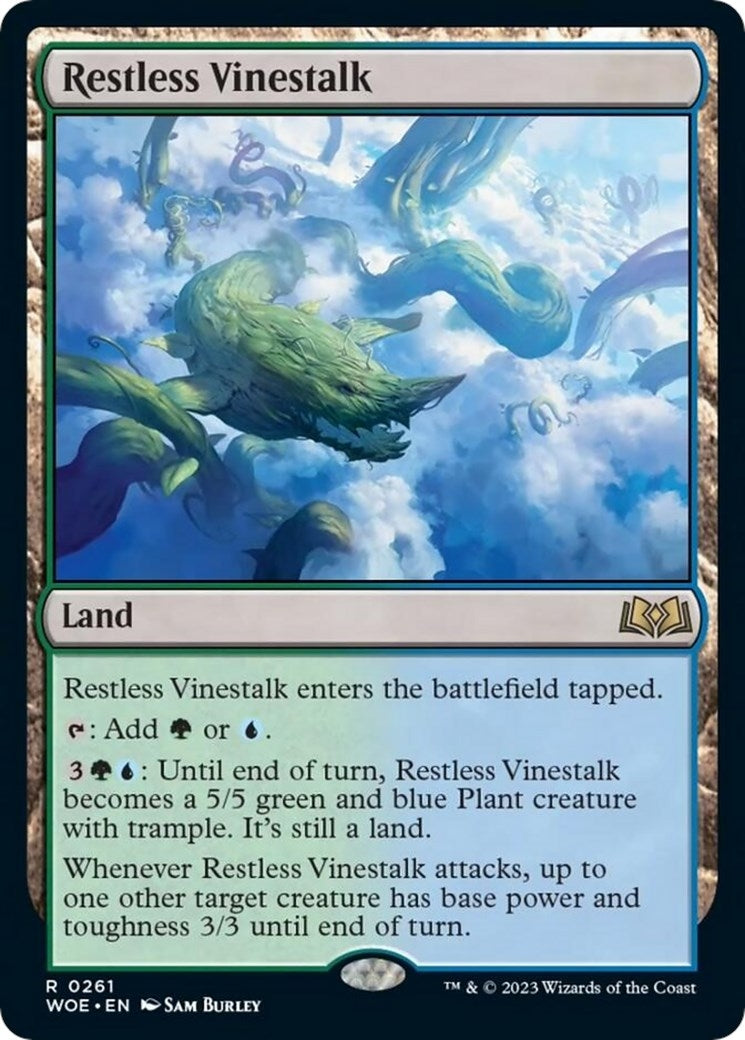 Image for Restless Vinestalk (261) (WOE) - Magic: The Gathering