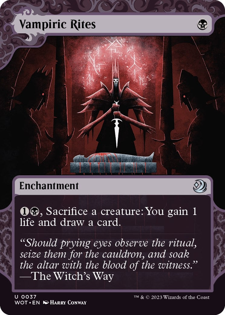 Image for Vampiric Rites (37) (WOT) - Magic: The Gathering