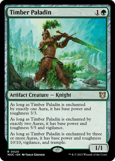 Timber Paladin (20) (WOC)