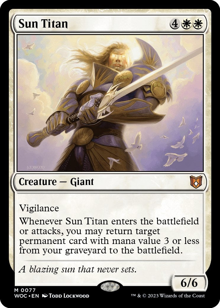 Image for Sun Titan (77) (WOC) - Magic: The Gathering