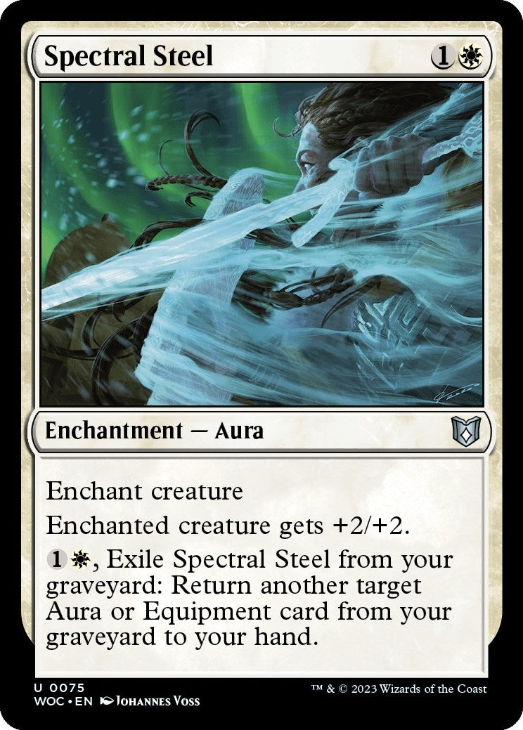 Image for Spectral Steel (75) (WOC) - Magic: The Gathering
