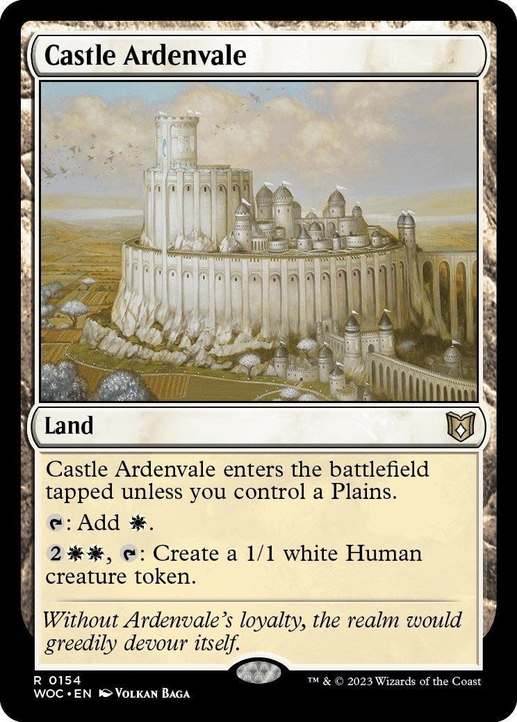 Image for Castle Ardenvale (154) (WOC) - Magic: The Gathering