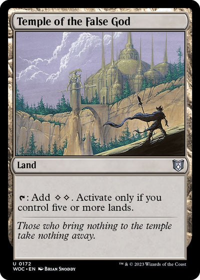 Temple of the False God (172) (WOC)
