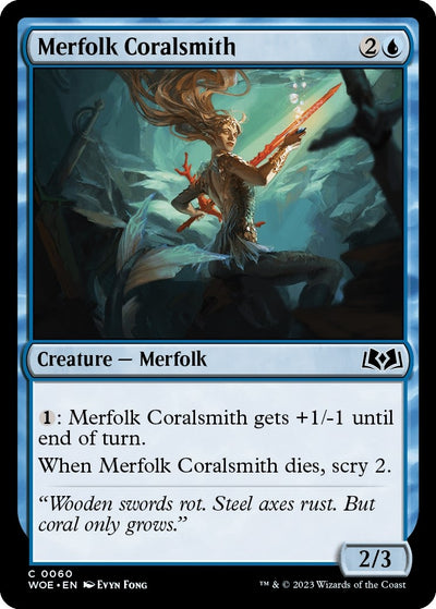 Merfolk Coralsmith (60) (WOE)