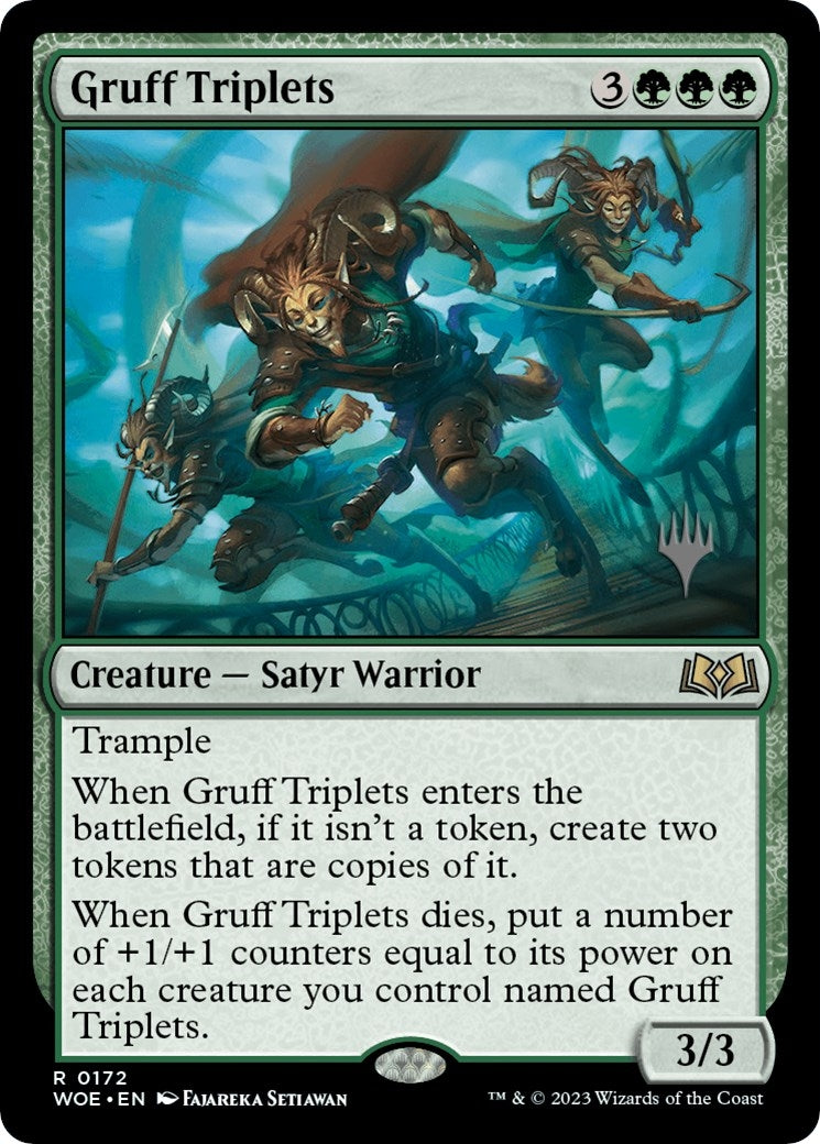 Image for Gruff Triplets (172) (PPWOE) - Magic: The Gathering