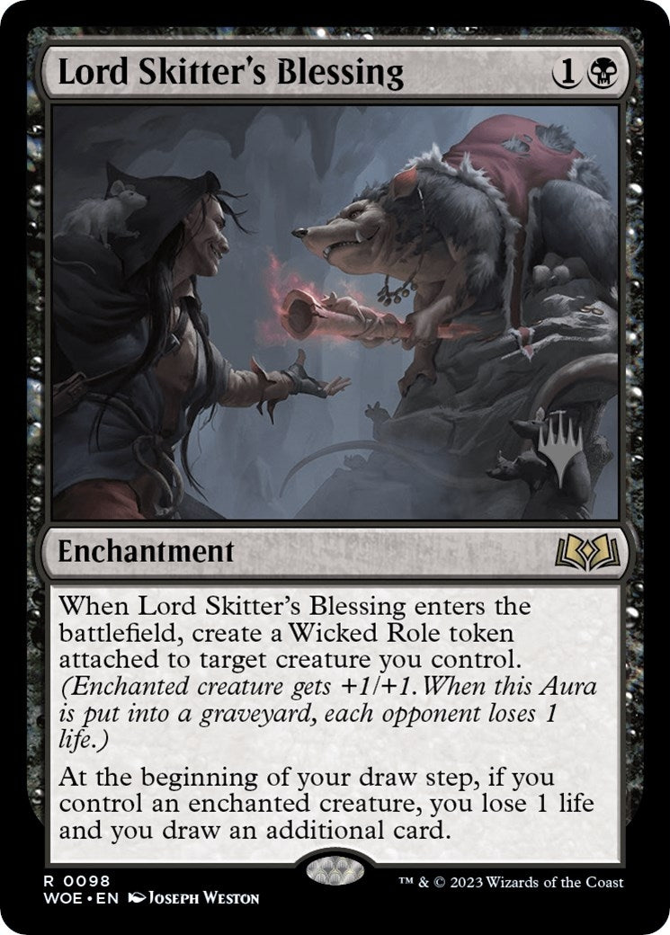 Image for Lord Skitter's Blessing (98) (PPWOE) - Magic: The Gathering
