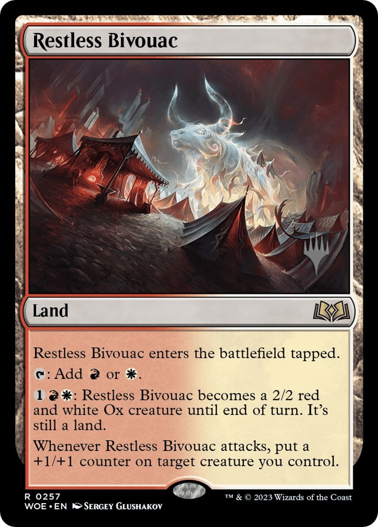 Image for Restless Bivouac (257) (PPWOE) - Magic: The Gathering