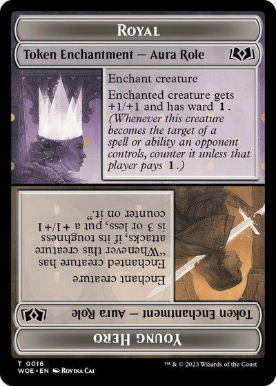 Royal Role / Young Hero Role Token (16) (WOE)