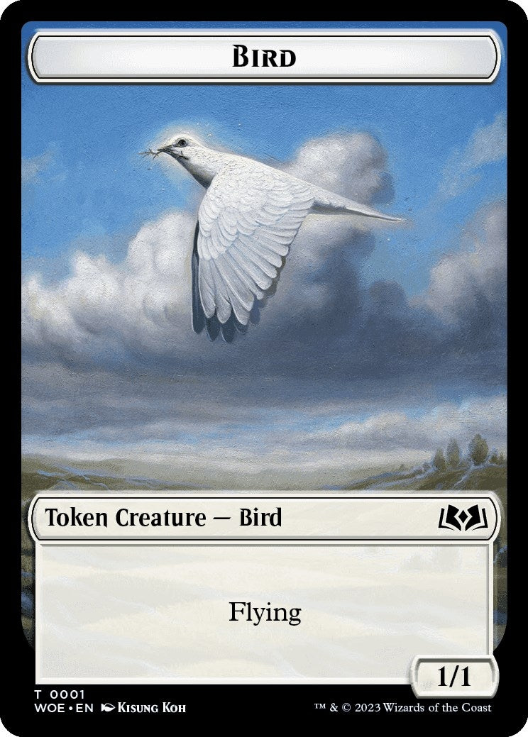 Image for Bird // Food (0011) Double-Sided Token (1 // 11) (WOE) - Magic: The Gathering
