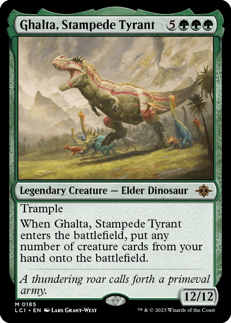 Image for Ghalta, Stampede Tyrant (185) (LCI) - Magic: The Gathering