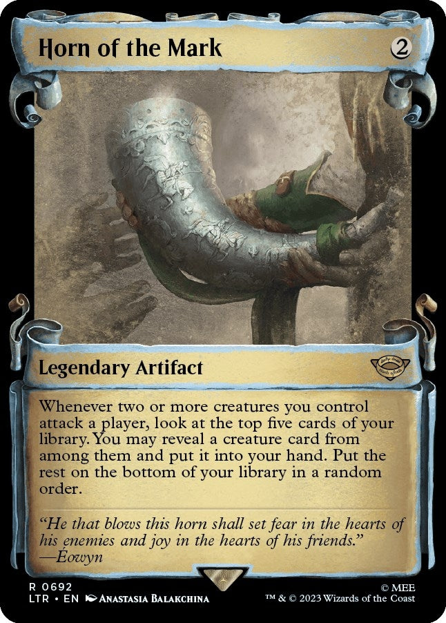 Image for Horn of the Mark (Showcase Scrolls) (692) (LTR) - Magic: The Gathering