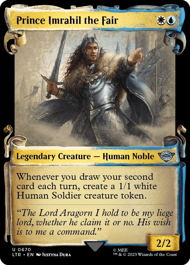 Image for Prince Imrahil the Fair (Showcase Scrolls) (670) (LTR) - Magic: The Gathering