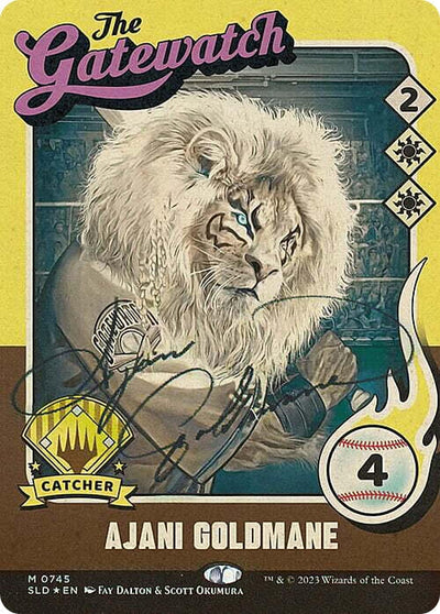 Ajani Goldmane (745) (Autographed) (745) (SLD)