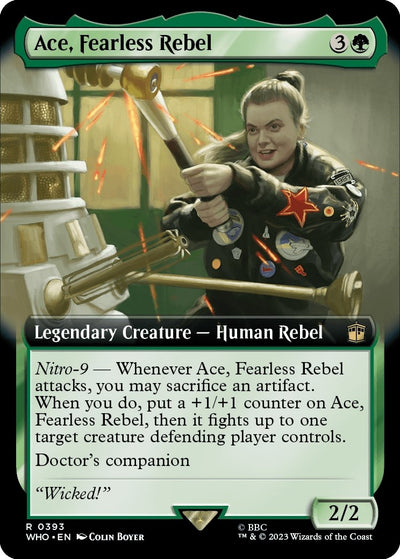 Ace, Fearless Rebel (Extended Art) (393) (WHO)
