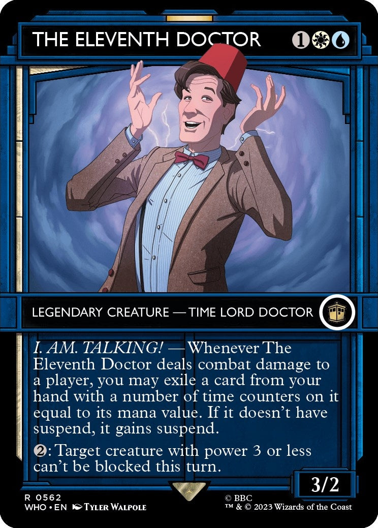 Image for The Eleventh Doctor (Showcase) (562) (WHO) - Magic: The Gathering